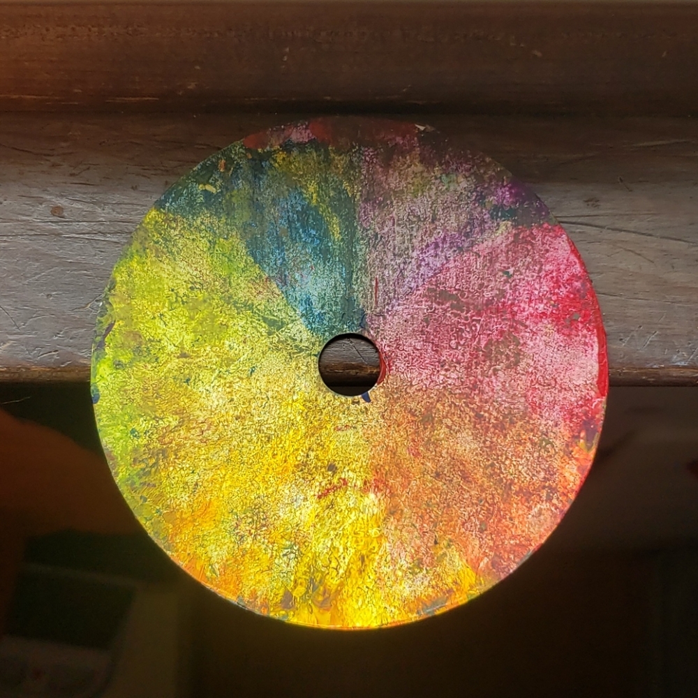 Painted CD